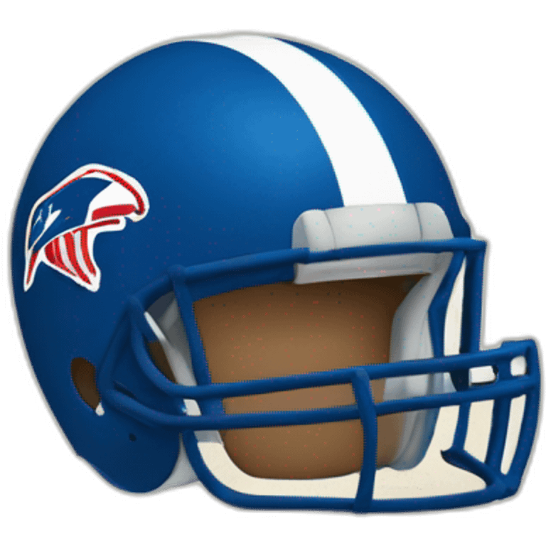 Blueprint American football emoji