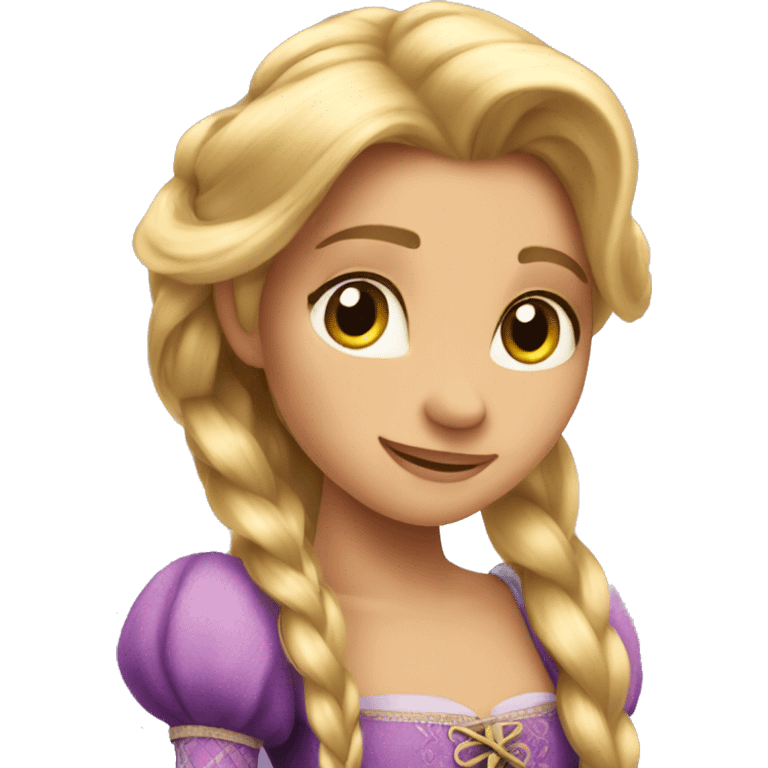 Rapunzel emoji