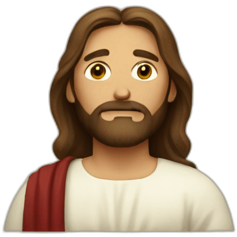 Jesus en la cruz emoji