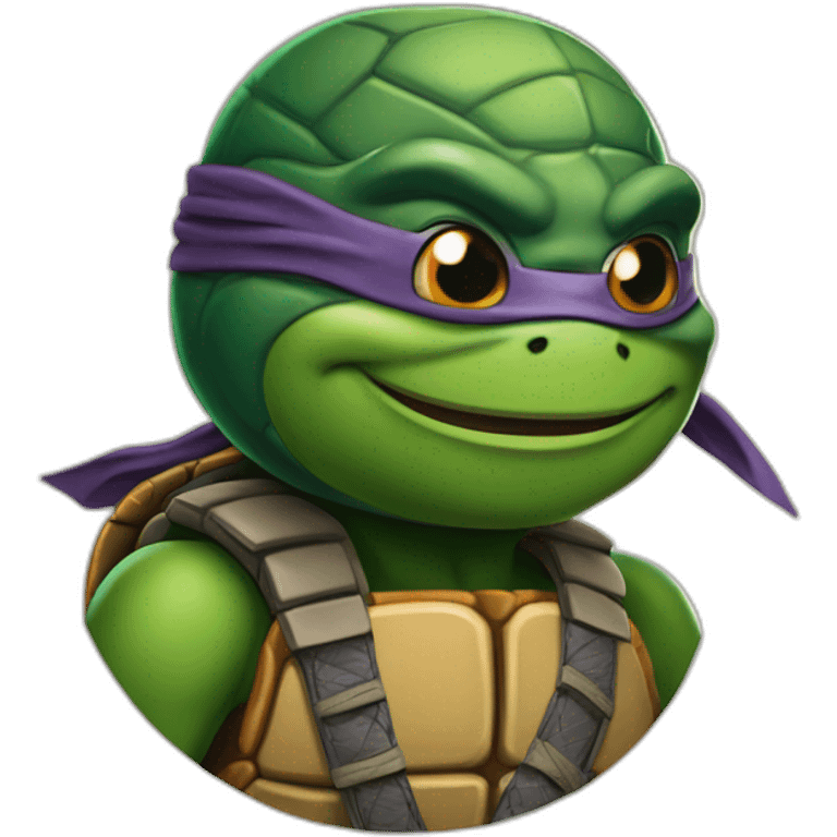 Ninja turtle Michelangelo  emoji