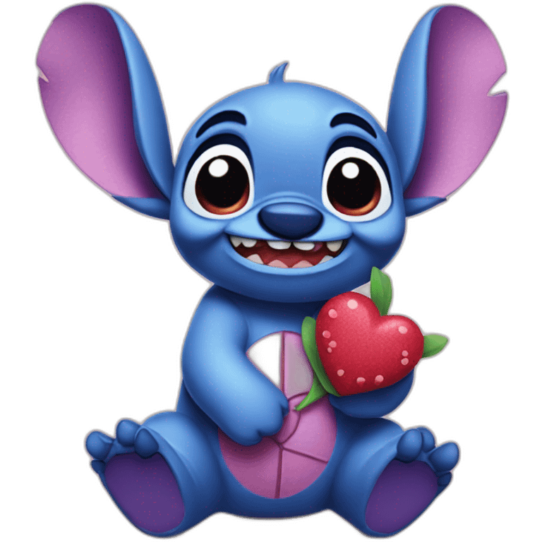 Stich enamorados emoji