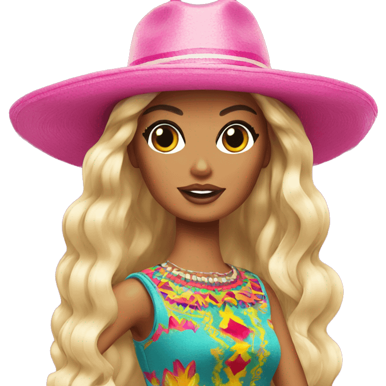 Barbie mexicana emoji