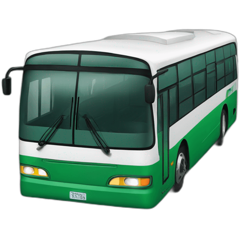 green-modern-bus emoji