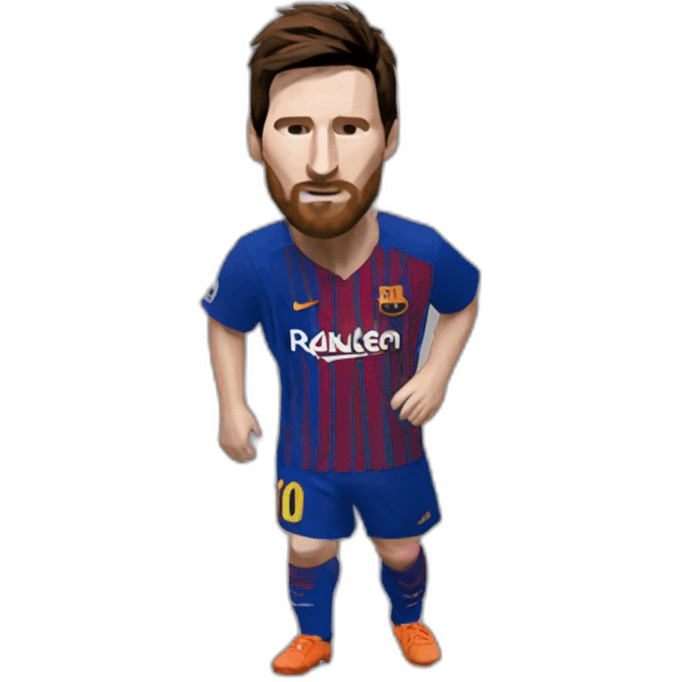 messi-isometric-pixel emoji