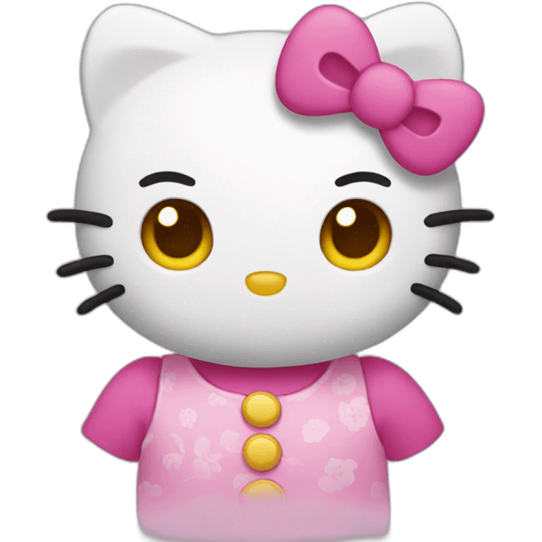 Hello kitty emoji