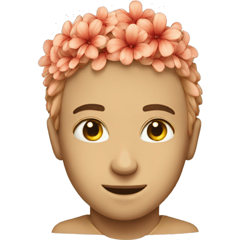 Head of flowe emoji