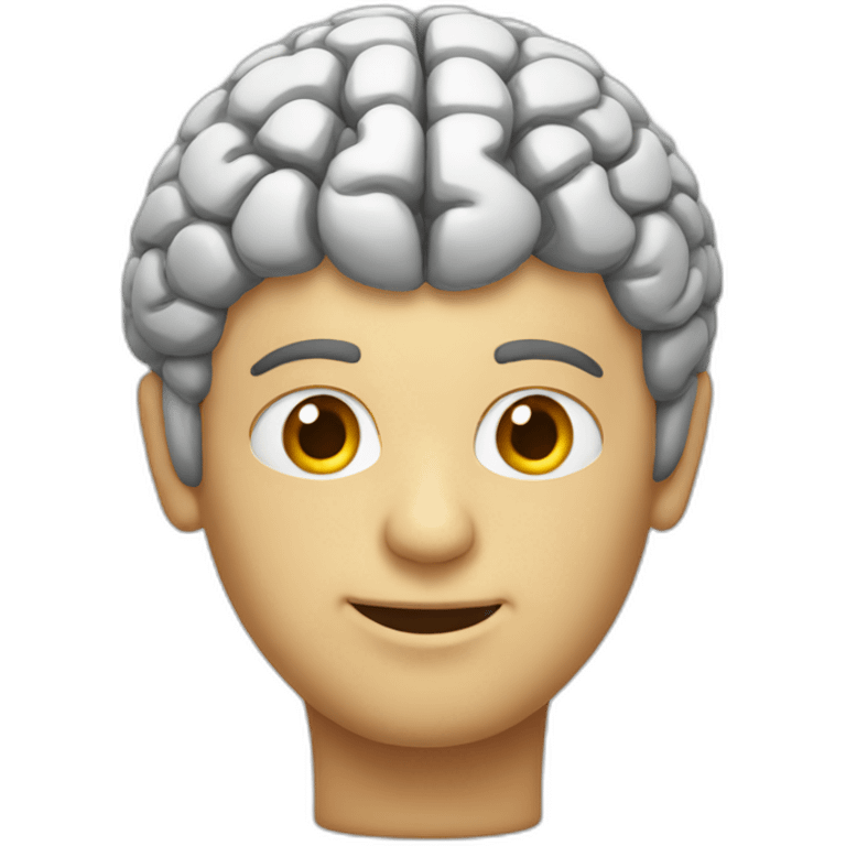 brain man emoji