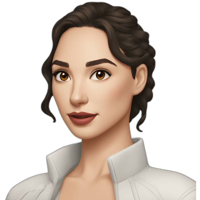 Gal gadot cabello liso emoji