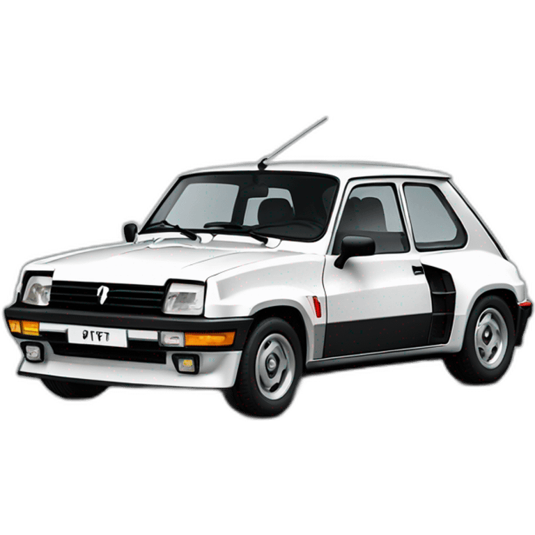 Renault 5 turbo emoji