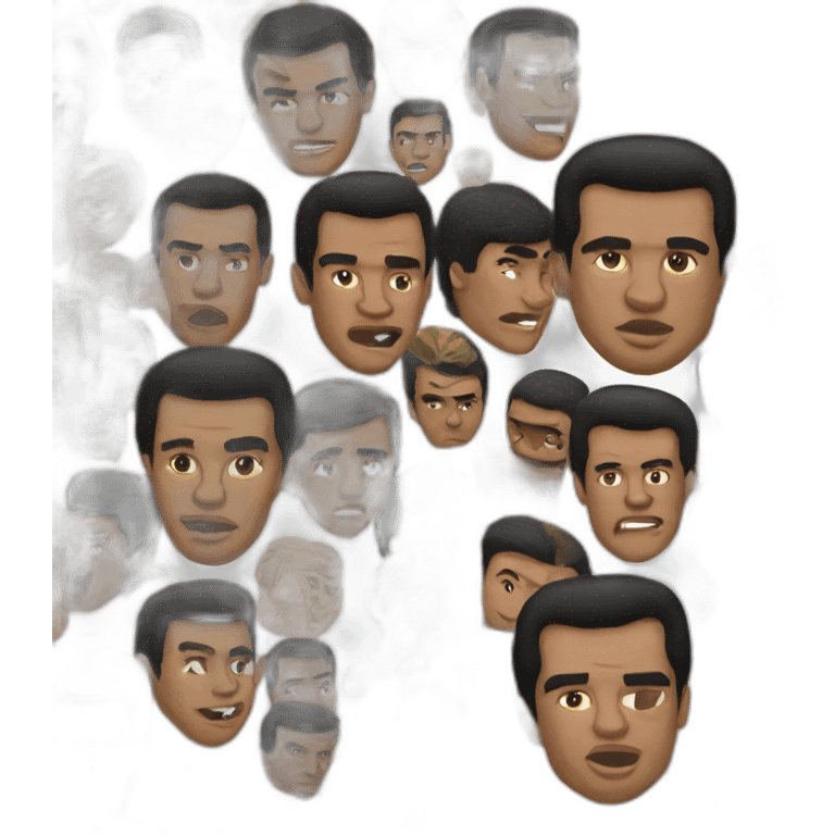 Muhamad ali detailed emoji