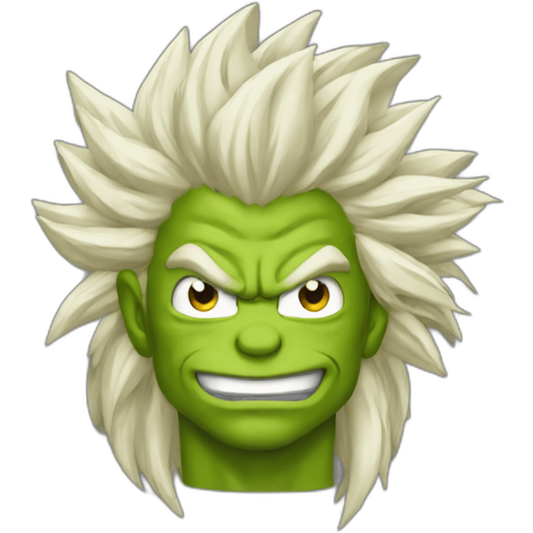 pepe super saiyan 3 emoji