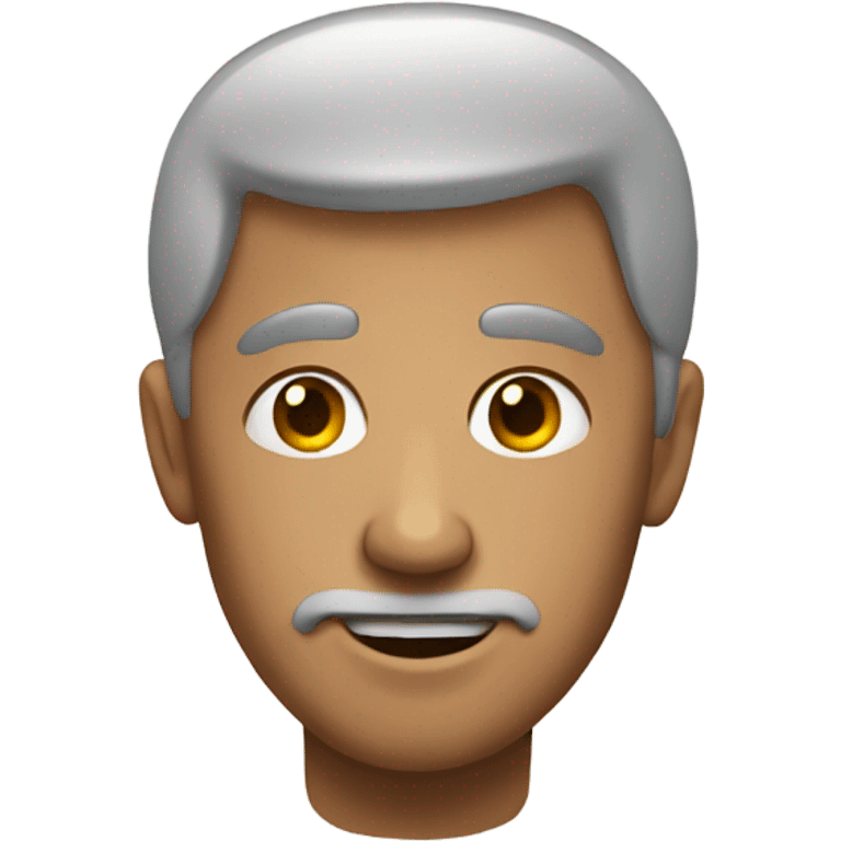 man with head out of toilet emoji