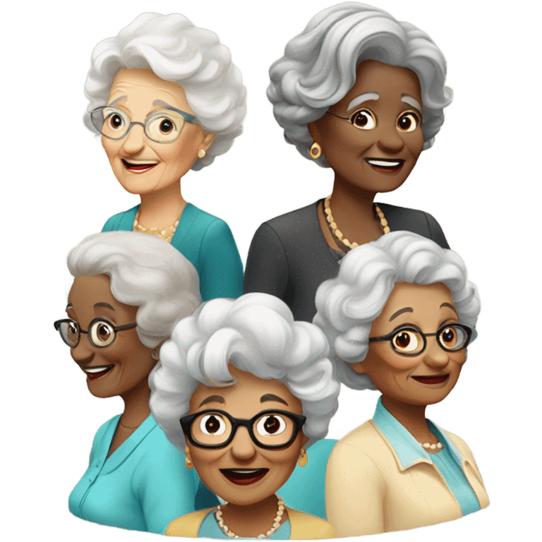 old ladies emoji