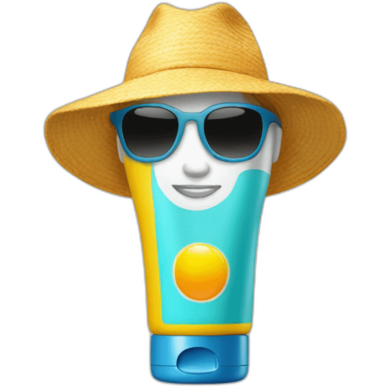 Sunscreen emoji