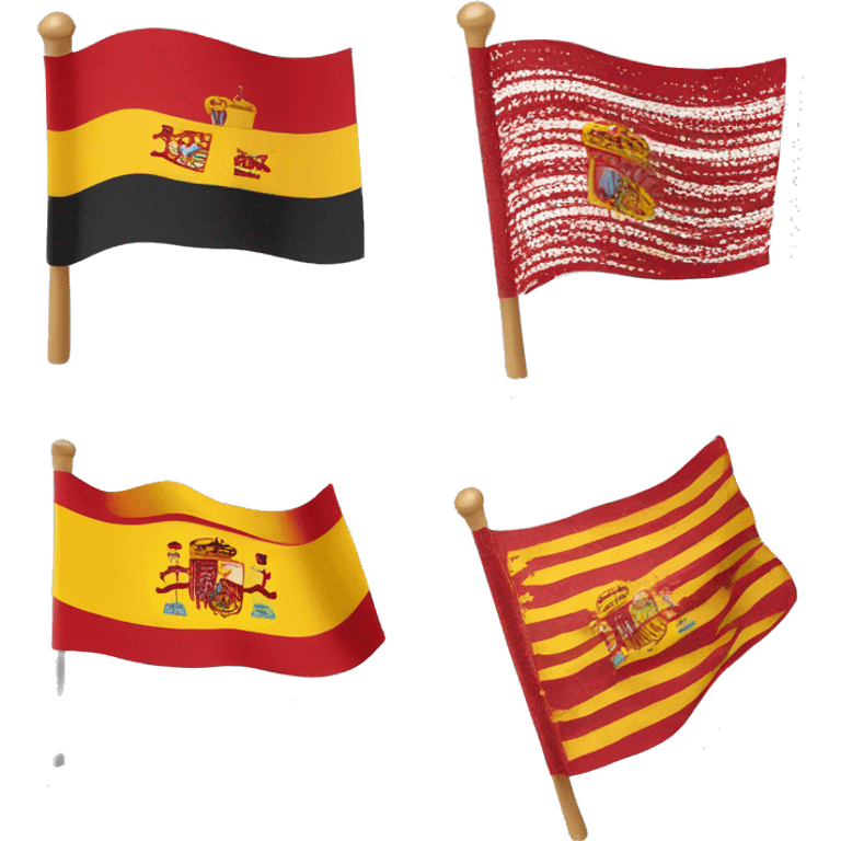 Bandera republicana española roja Amira  emoji