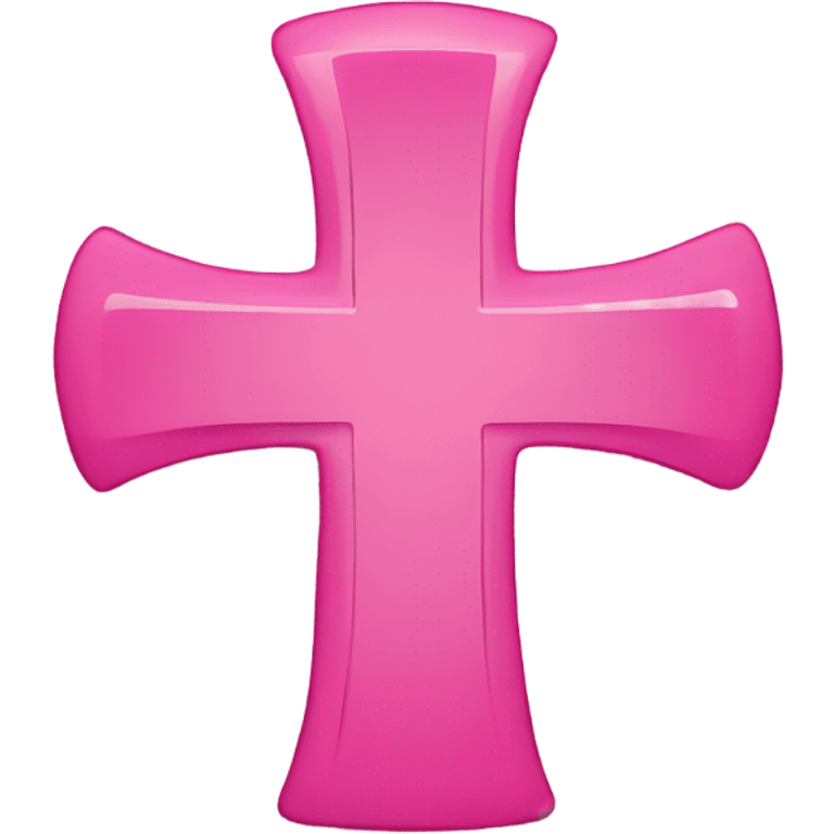 pink cross emoji