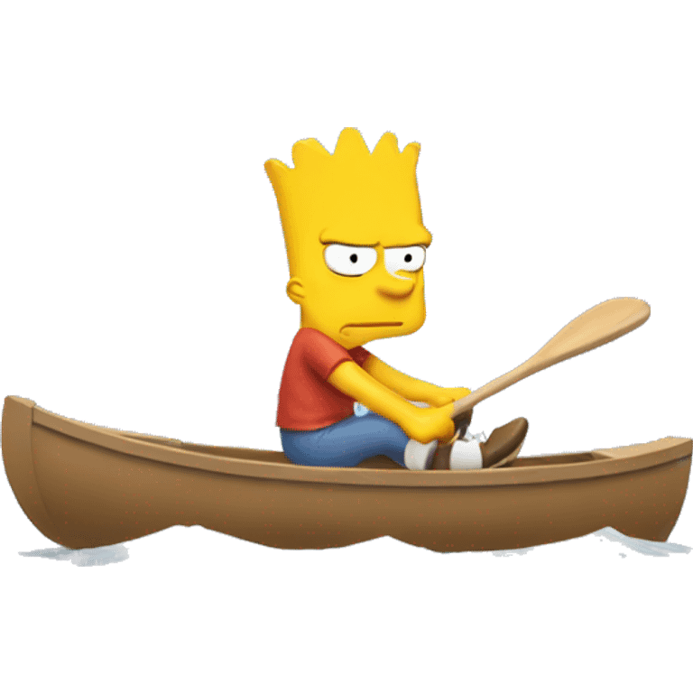 Guy punting Bart simpson emoji