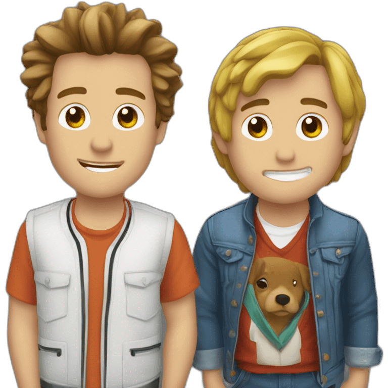 Mcfly et Carlito emoji