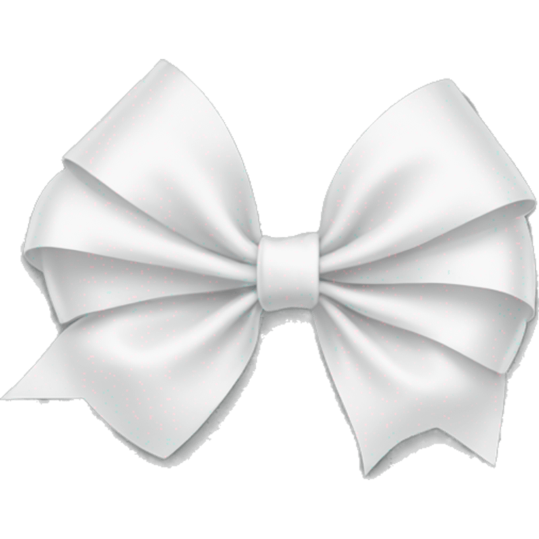 white bow emoji