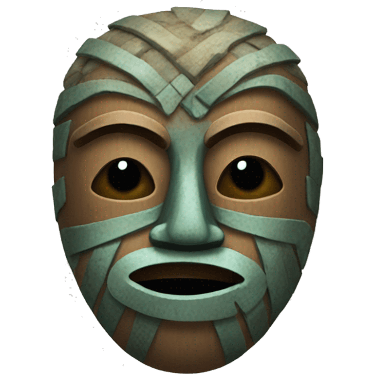 West african mask emoji