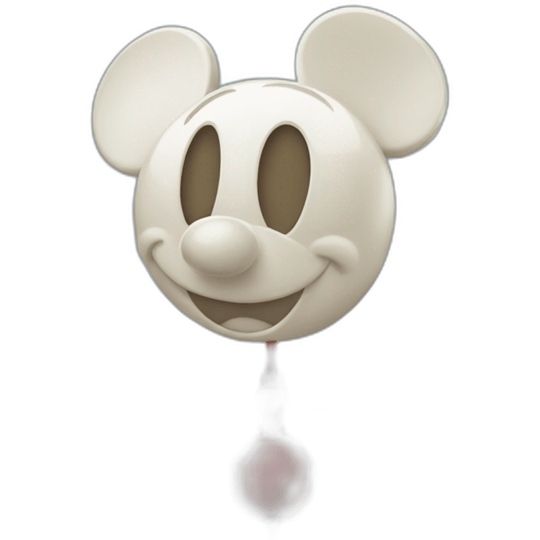 mickey mouse is a weather vane emoji