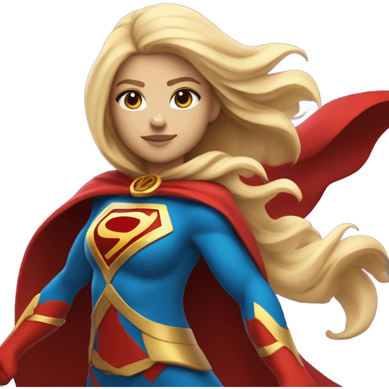 super girl emoji