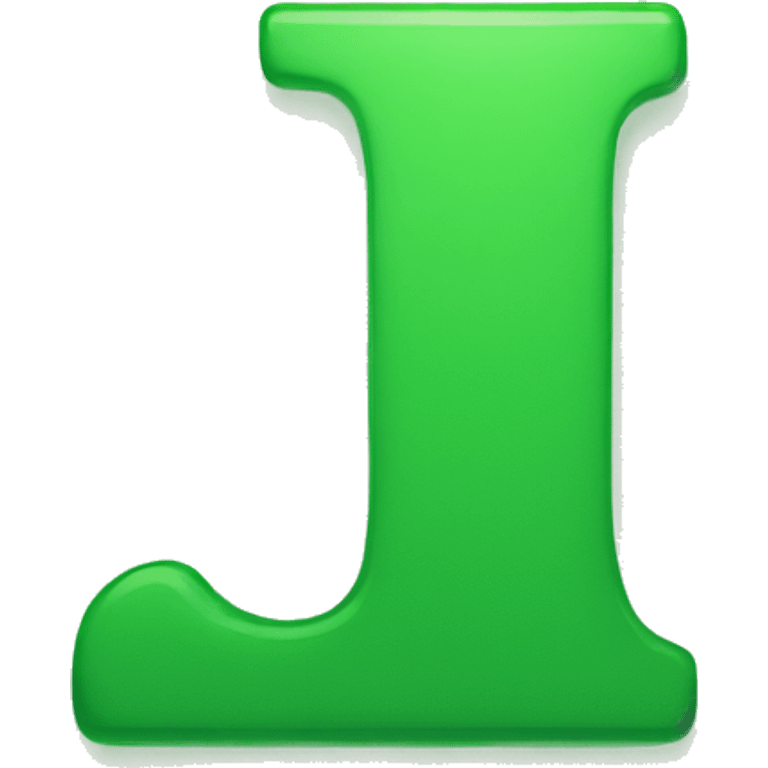 P LETTER green emoji