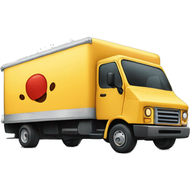 Delivery truck emoji