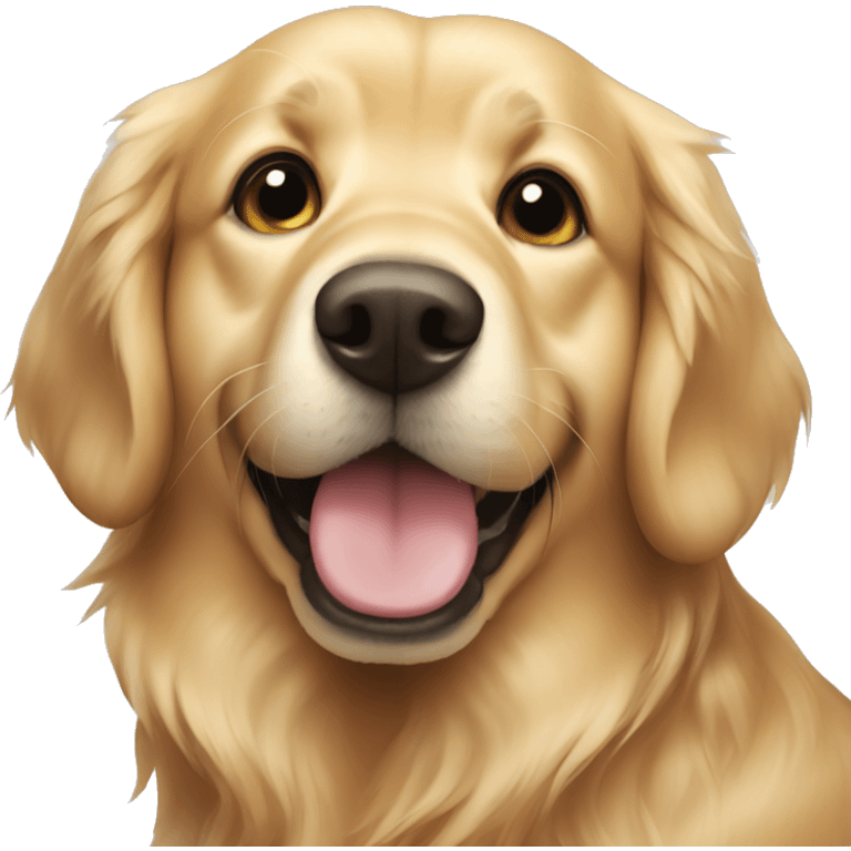 Golden retriever  emoji