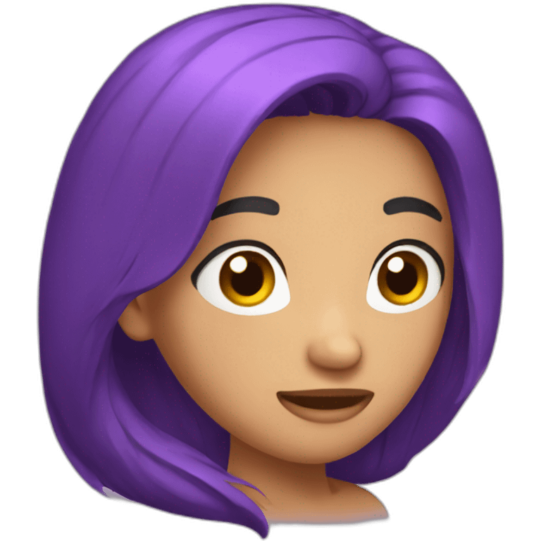 Morado emoji