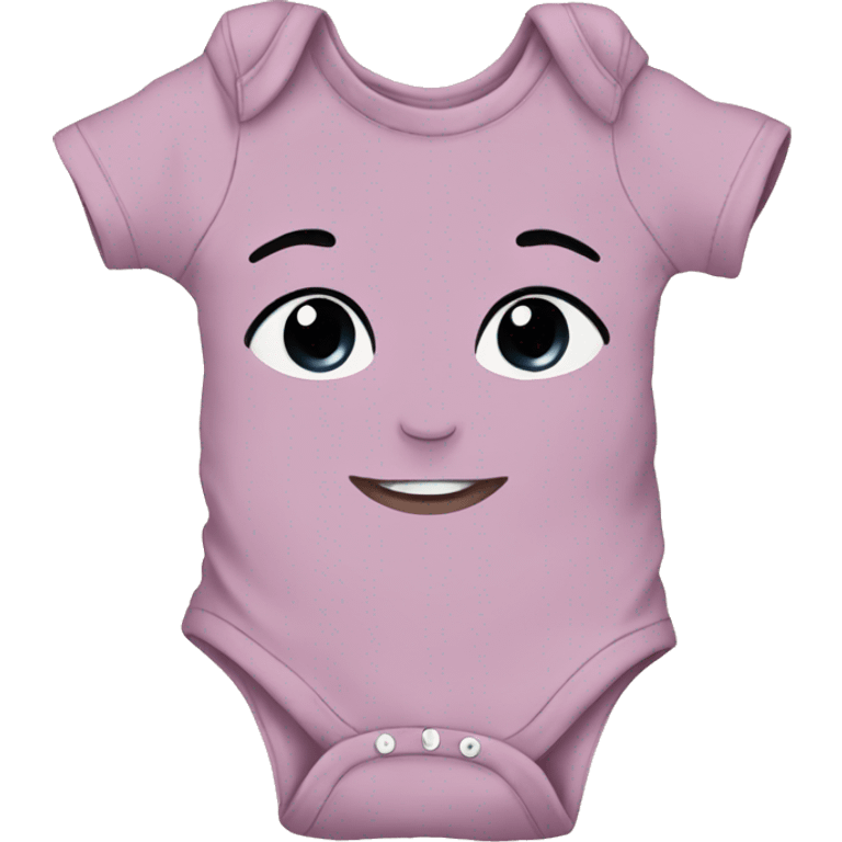 Baby onesie emoji