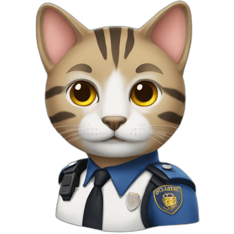 police cat emoji