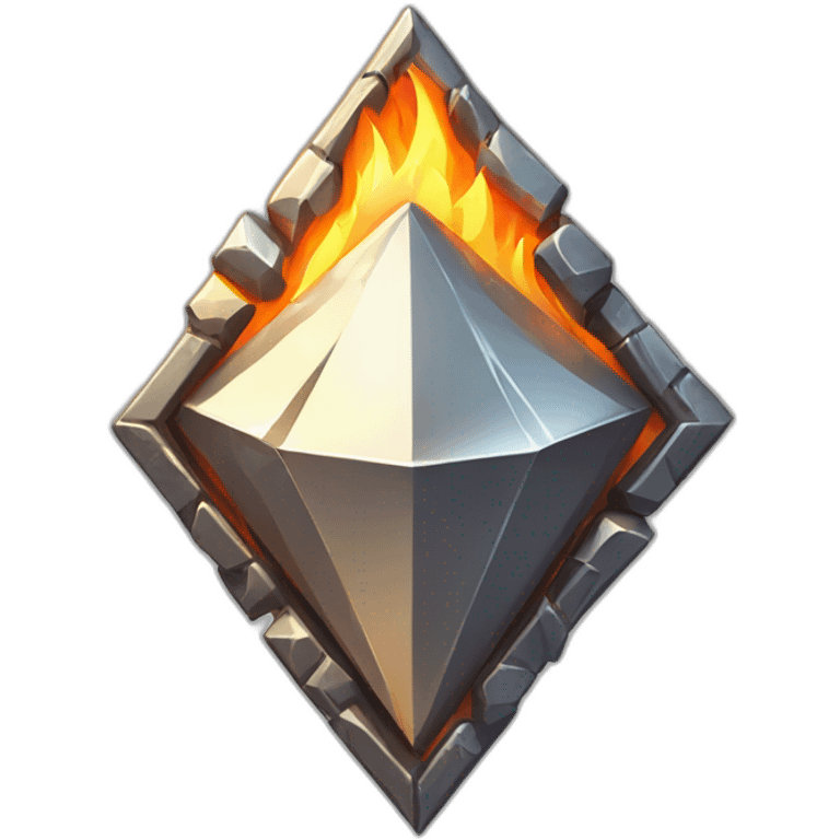 Pixel Badge Coin Diamond Flame Shiny Reward Legendary Unique Epic emoji