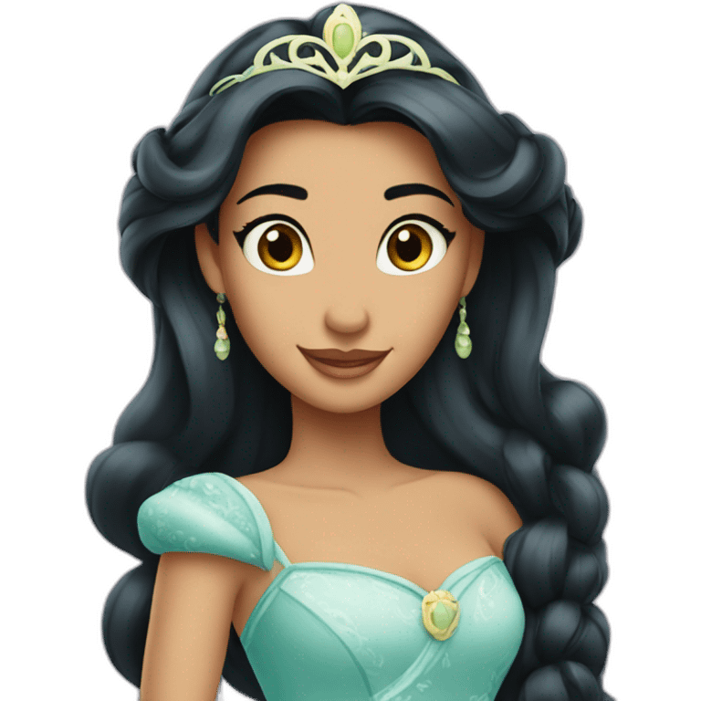 Jasmin princess disney emoji