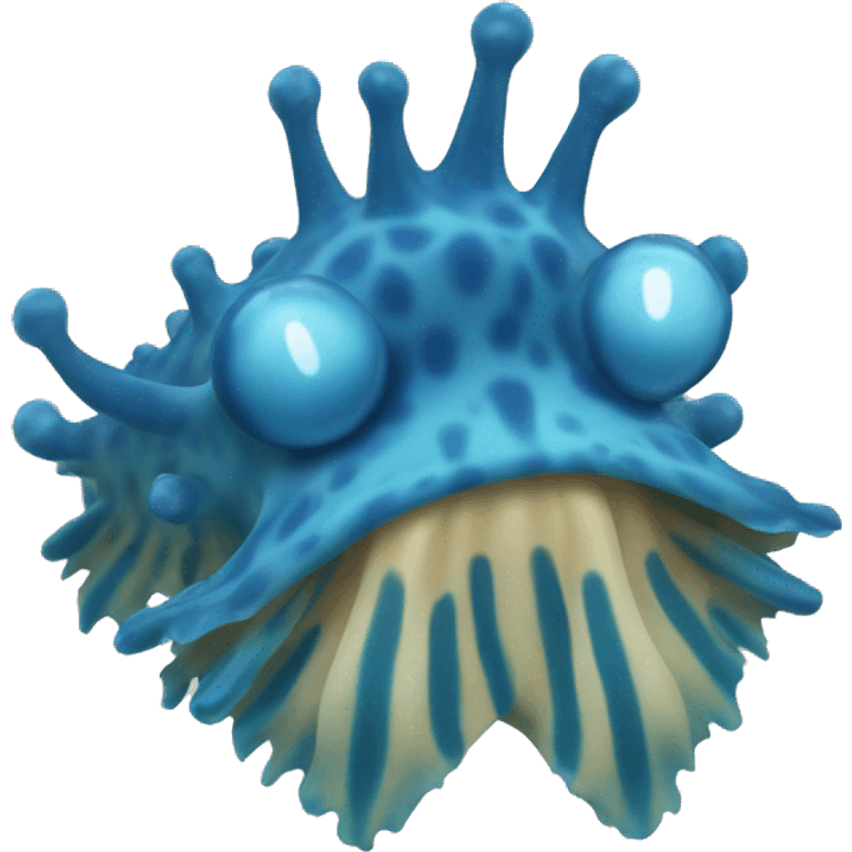 Blue nudibranch  emoji