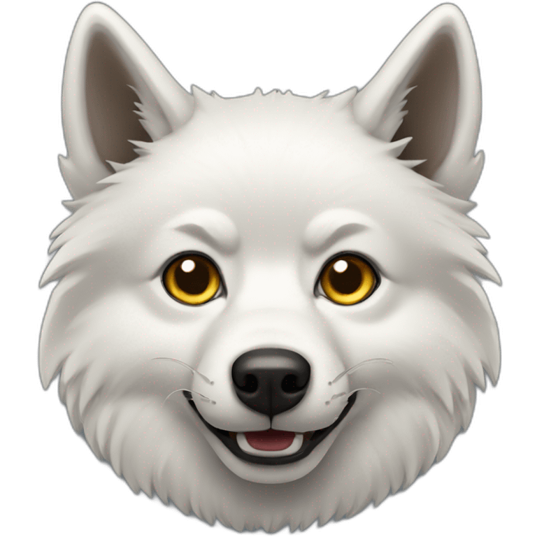 Spitz wolf emoji