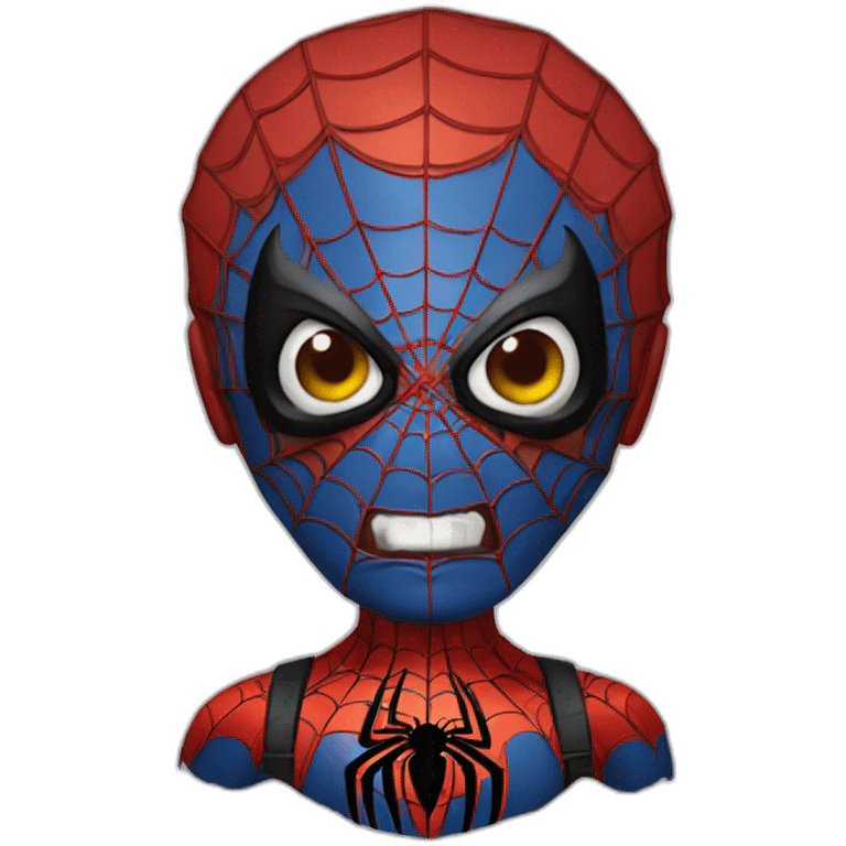 spiderman in zombie Halloweens custom emoji