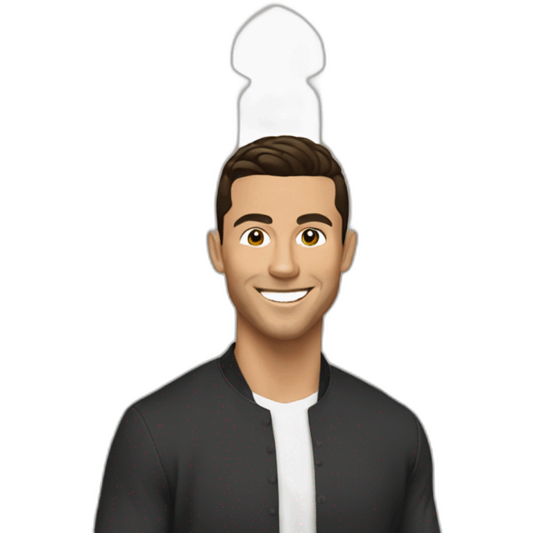 Cristiano in a mosque emoji