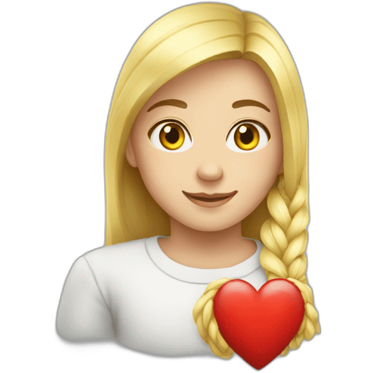 heart Ukraine emoji