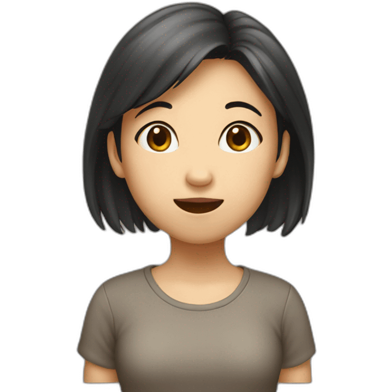 adhd asian girl emoji