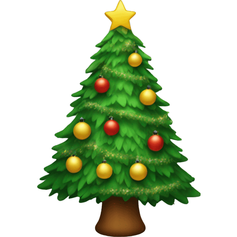 Christmas tree emoji