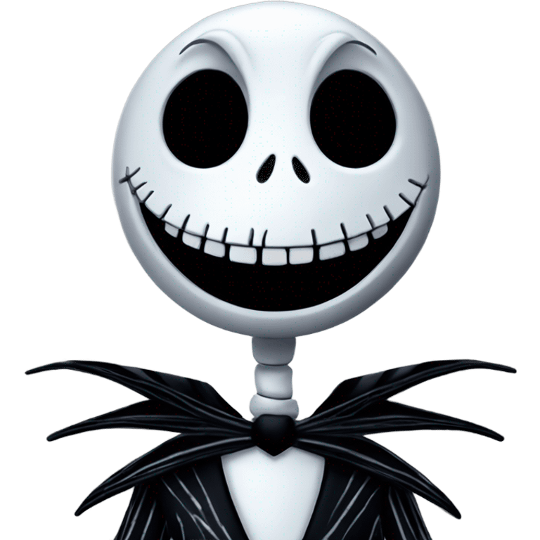 Happy Jack Skellington emoji