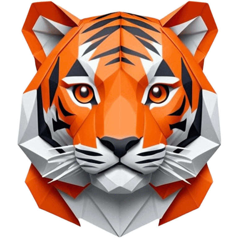 origami tiger emoji