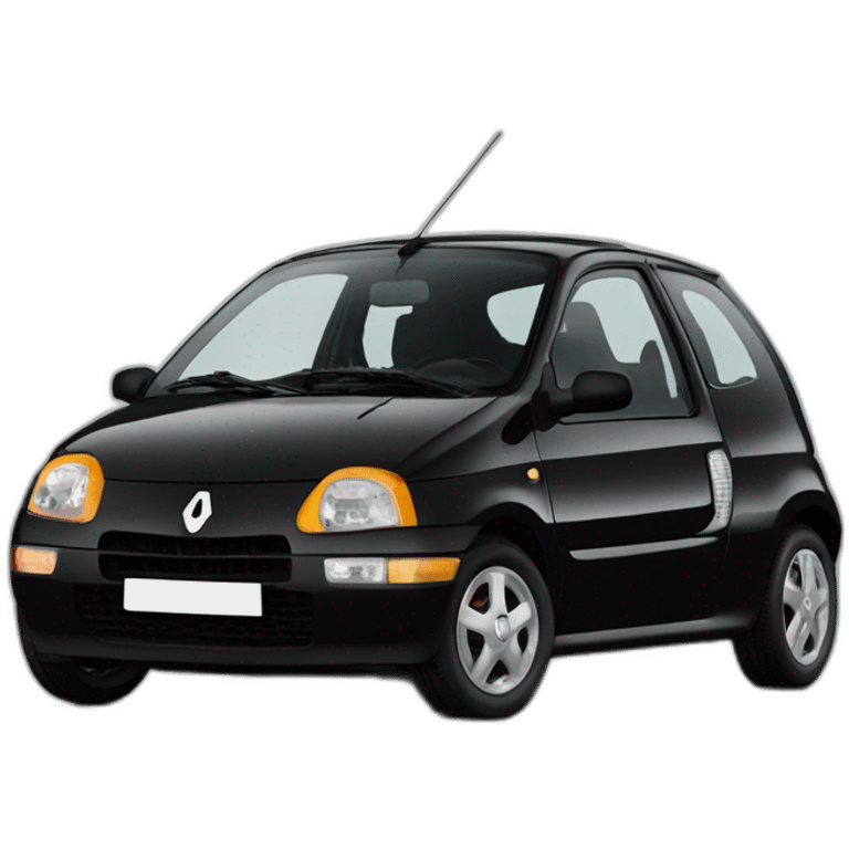 Renault twingo 1993 noir emoji