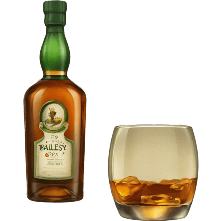 irish whiskey and baleys emoji