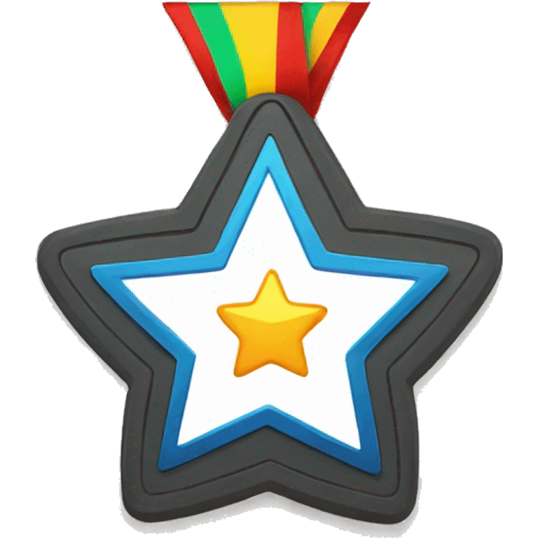 medal with star emoji