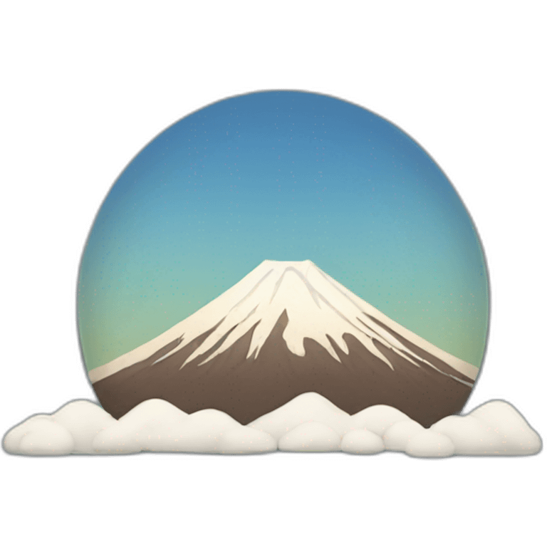 Mount Fuji emoji