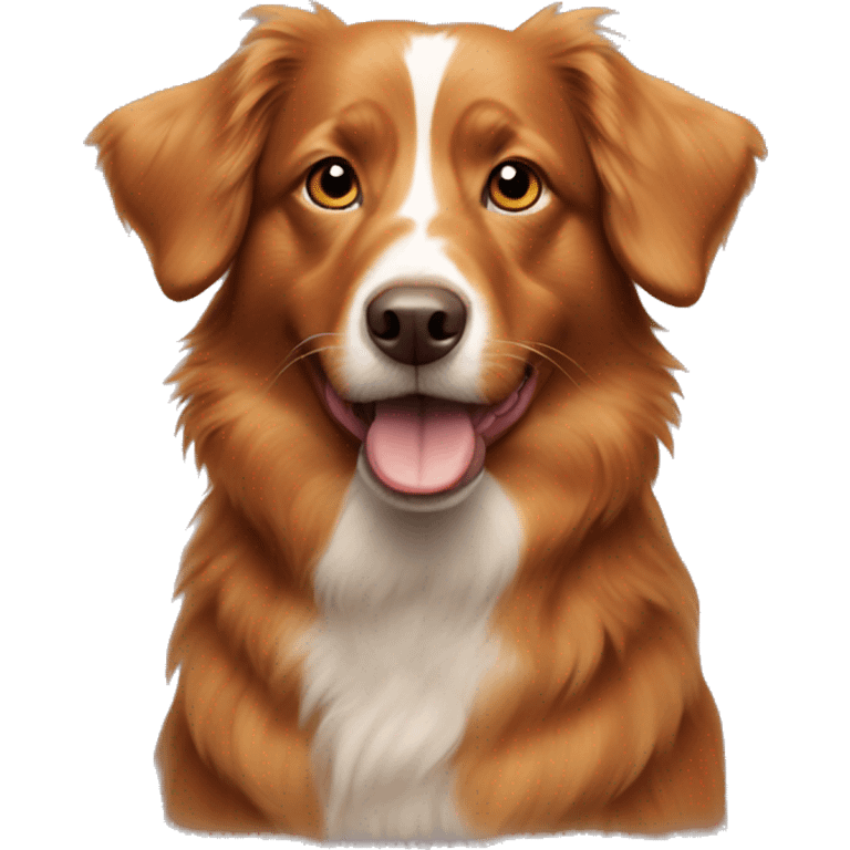 Duck Toller dog emoji