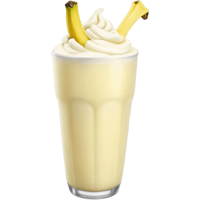 Banana milkshake emoji