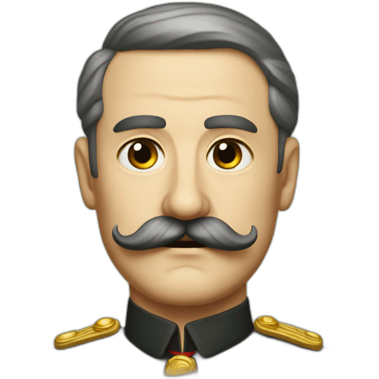 german dictator wwii mustache emoji